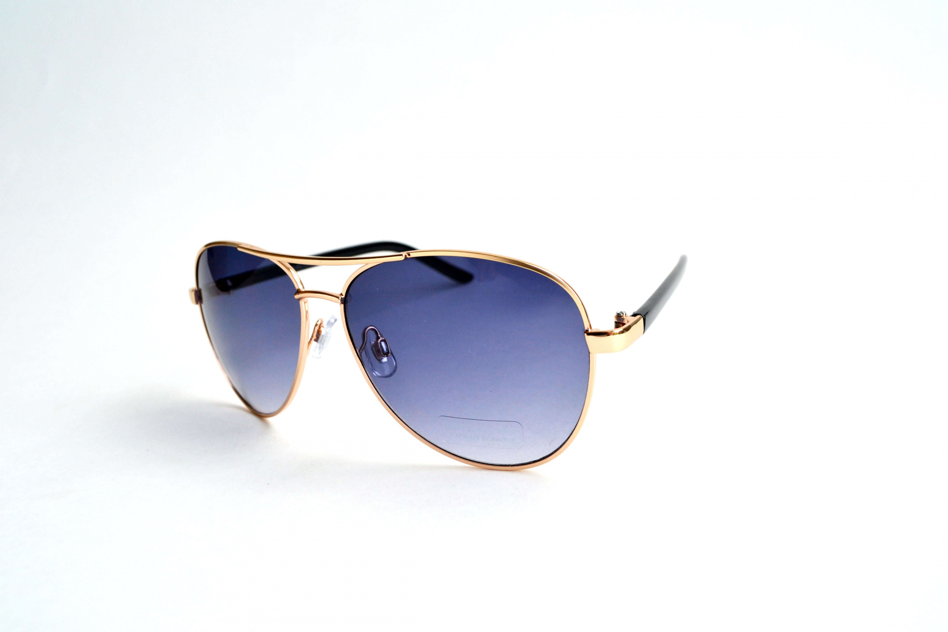 Очки с/з TROPICAL ON THE DOCK,GOLD-BLK